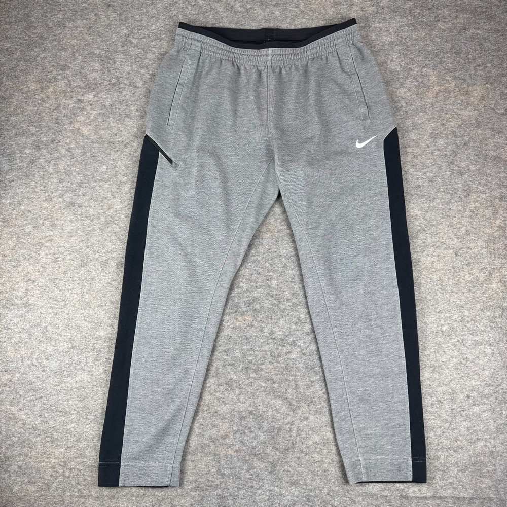 Nike Sportswear Showtime Basketball Pants 27" Pockets Gray Womens XL